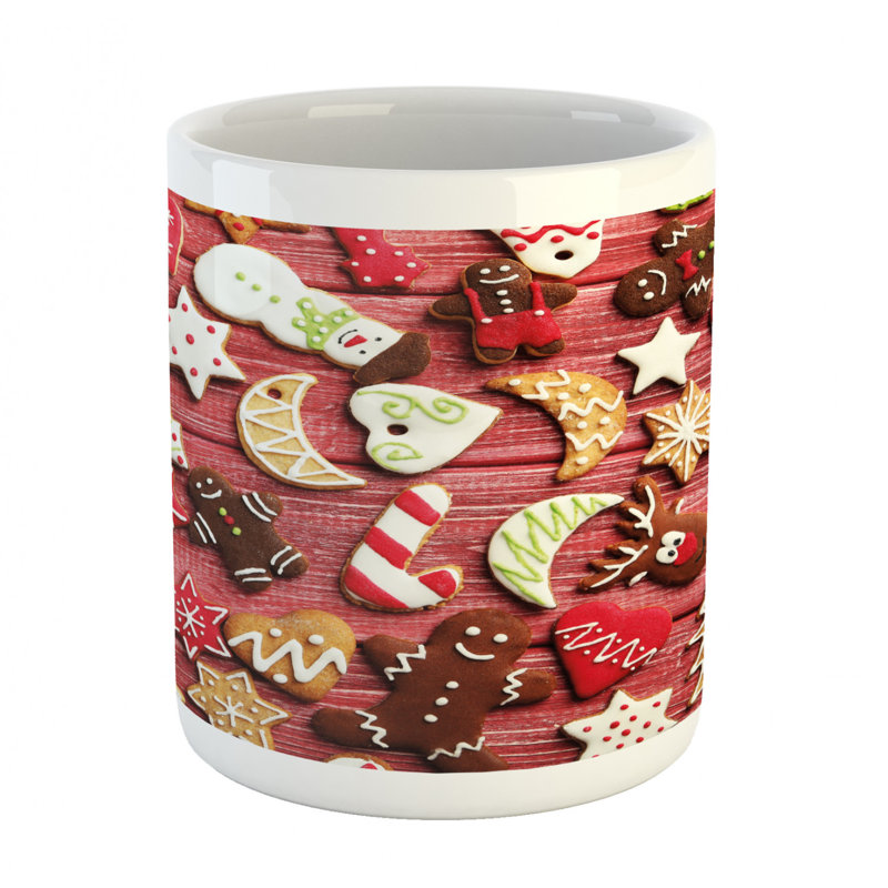 Grande tasse à café pain d’épice man