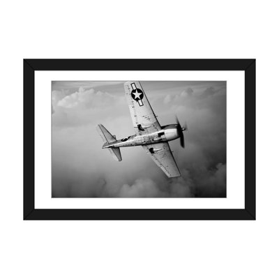 " A Grumman F6F Hellcat Fighter Plane In Flight II " by Scott Germain