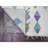 5'x8' White Hand Knotted Moroccan Weave Geometric Pattern Soft Wool Rug 06E7879E4FA443BF950987B967DC5336