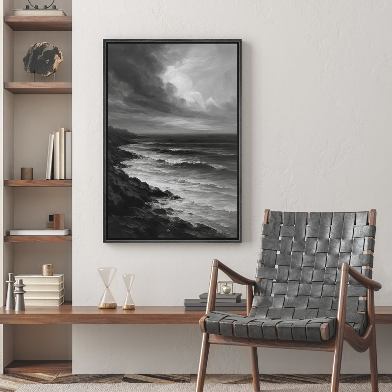 Reproduction d'art sur toile encadrée pour la nature, Noir, H 24 po x l 16 po
