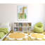 Happy Giraffe by Erin Burston - Wrapped Canvas Painting-490615536