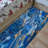 Floral Symphony Non Woven Soft Type Printed Rug with Pastel Colors Ideal for Versatile Spaces