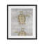 Dessin de tortues de mer grises sous verre, conception de Patti Bishop-1556327764-1556327762