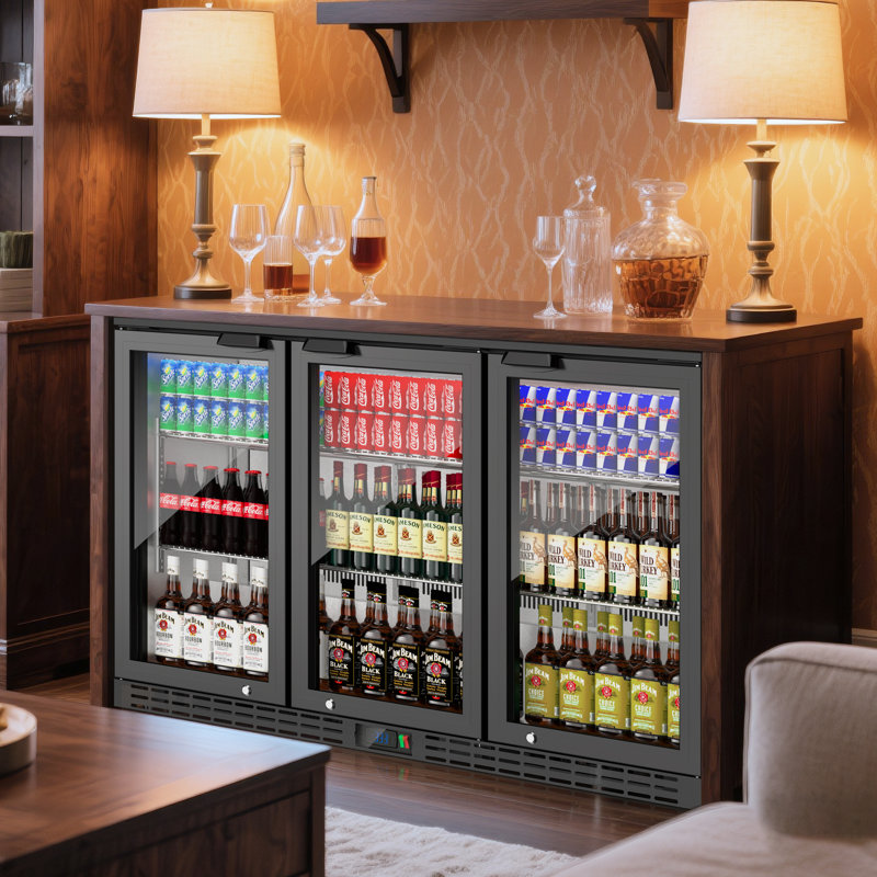 Refroidisseur de bar commercial de 53,7 pi³ avec 3 portes en verre Coolake de 53,7 pi³ Coolake