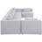 Narmeen Upholstered U-Shaped Sectional Reversible-64839911