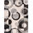Chimeng Avi Modern Geometric Gray Black Area Rug-63220953