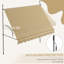 Auvent de patio rétractable polyvalent pour le confort et la protection en plein air-128994414-128994413