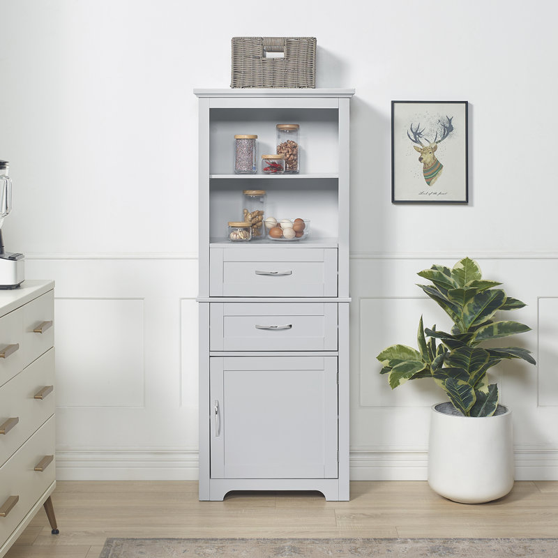 Buterbaugh 11.82 " Wide Storage Cabinet with