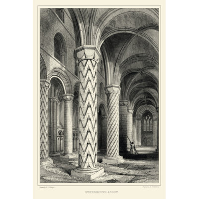 Gothic Detail I - Wrapped Canvas Print