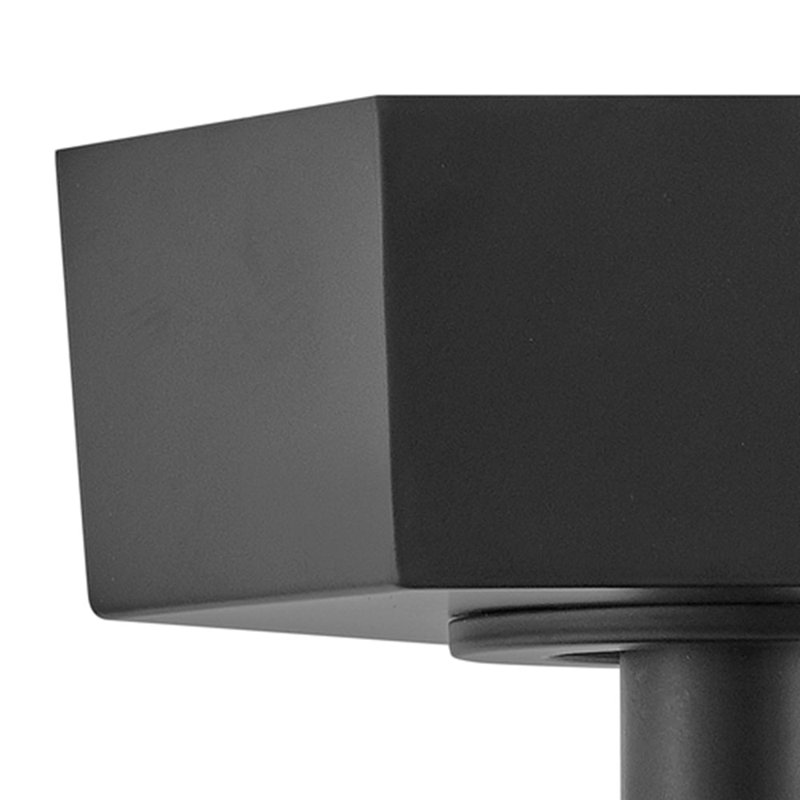 Ensemble de conversion à encastrer Facet pour le ventilateur de plafond Downrods, Noir