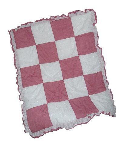 Édredon Patchwork, Rouge