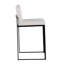 Ensemble de 3 tabourets de comptoir 26 po en acier noir et blanc-1731591396-1731591398