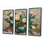 Cactus à fleurs vertes et roses III - Cactus à fleurs vertes et roses III - 3 pièces-107170149-107170152