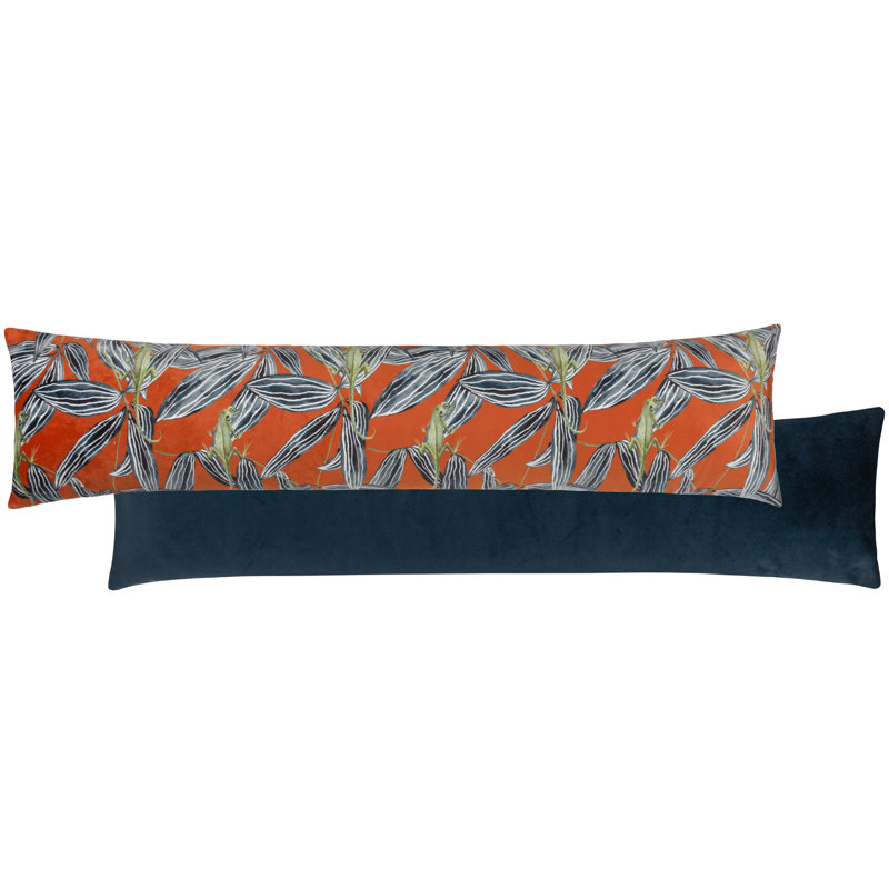 Onder Abstract Rectangular Floor Pillow Cover, Cinnamon