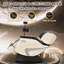Leather Power Reclining Heated Massage Chair-1224856835