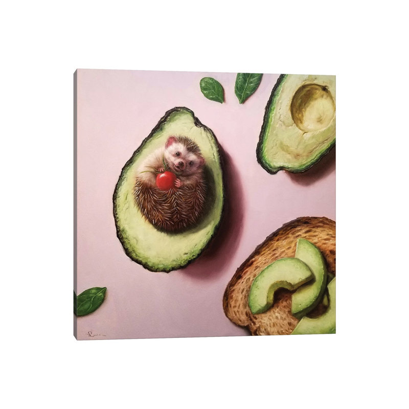 Avocado Toast by Lucia Heffernan - Print on Canvas, 66.04 cm H x 66.04 cm W x 1.91 cm D, Wrapped Canvas