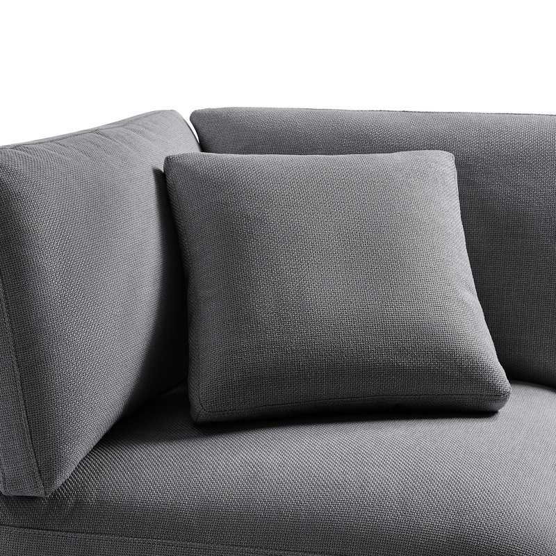 Cassandra Modular 3-Piece Chofa - Charcoal