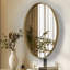 Heswall Metal Flat Wall Mirror