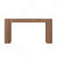 Table d'entrée extra-longue, console de style campagnard pour espaces étroits, chêne, durable et polyvalente-1058748250