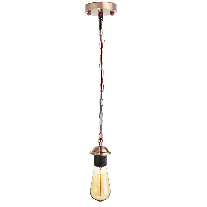 Kingsville 1 - Light Pendant, Rustic Red