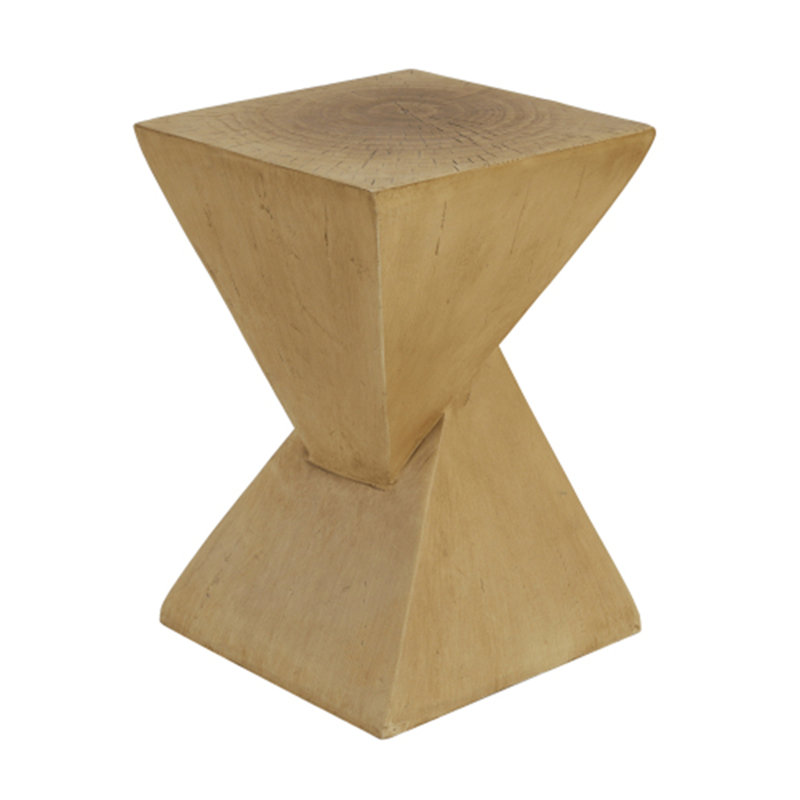 GEOMETRIC MGO SIDE TABLE, Light Natural