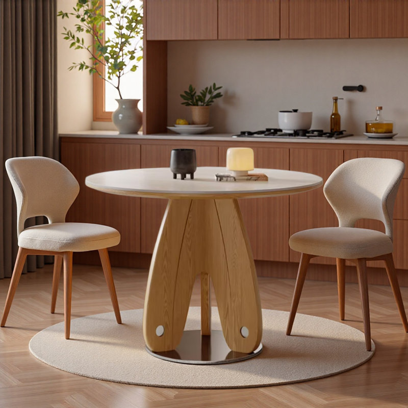 Table de salle à manger Modern, H 29,52 po x L 39,37 po x l 39,37 po