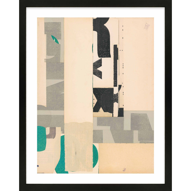 S Curve Print by Driftway Studio, Black, 16" W x 20" H