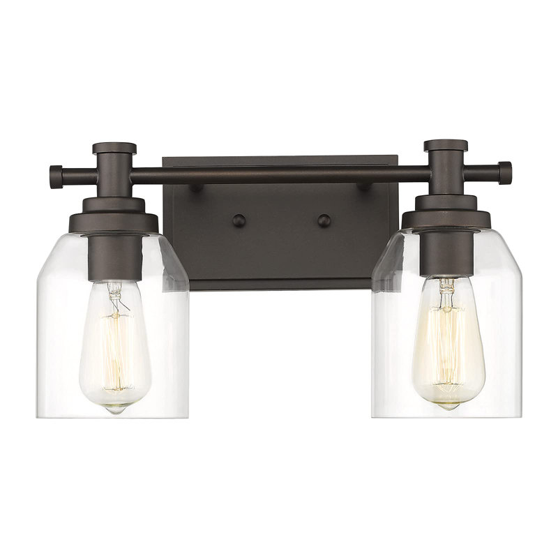 Fresnes 2 - Light Dimmable Vanity Light, Oil Rubbed Bronze