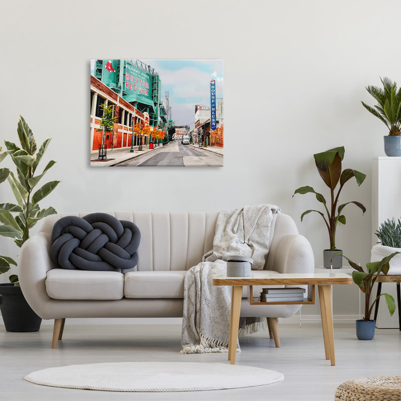 «Fenway Park Boston Cityscape» par Emily Kalina, H 30 po x l 40 po x P 1,5 po