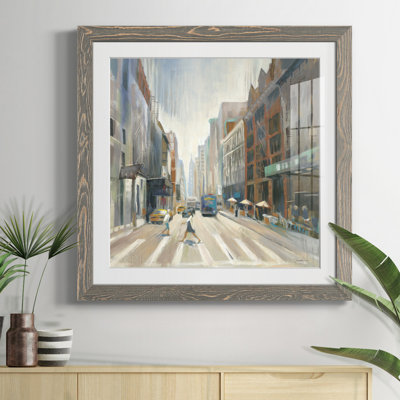 " City View " Painting Print