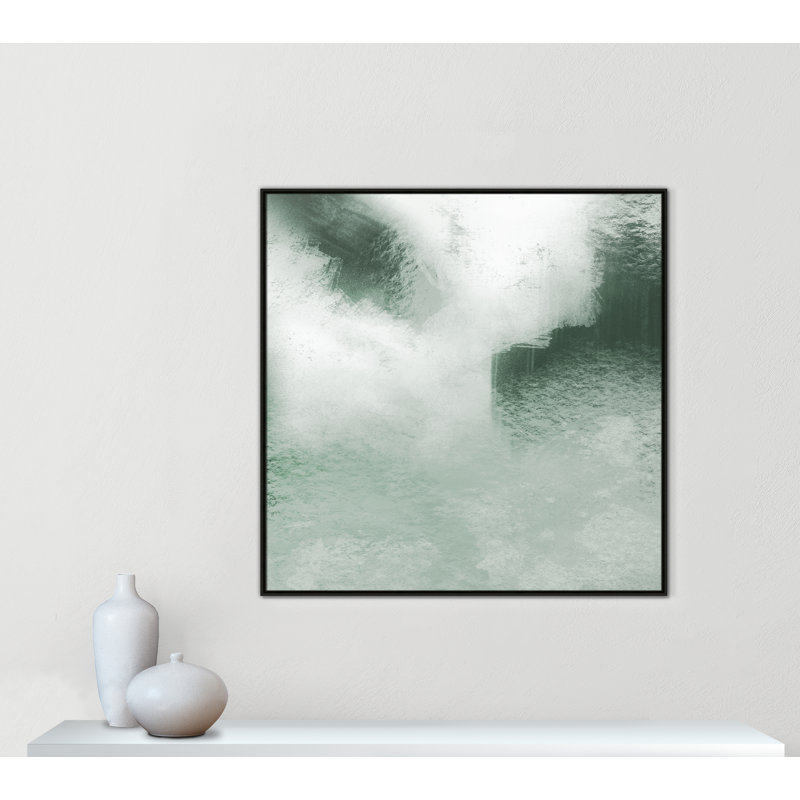«Quietude Smudges II» par Marcus Prime, Espresso, H 46,5 po x l 46,5 po