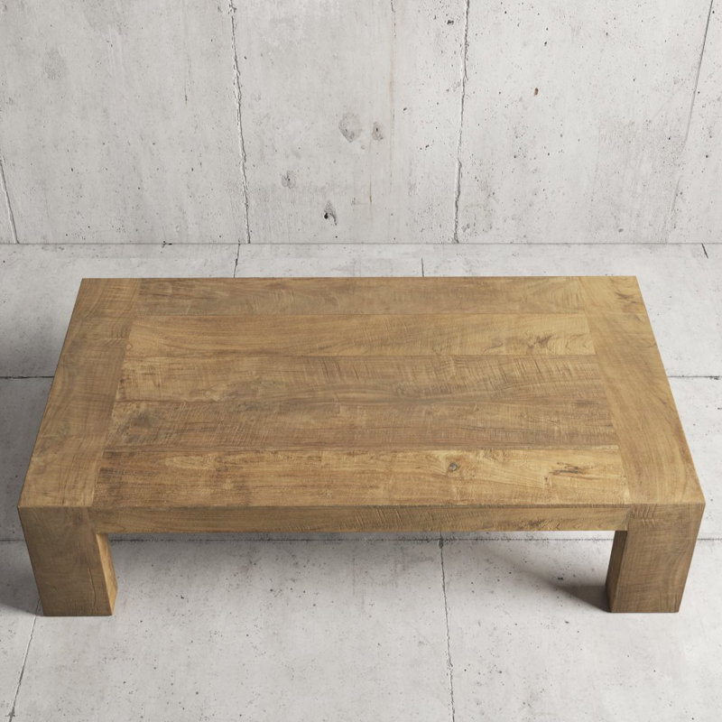 Davisboro Solid Wood Coffee Table, Brown
