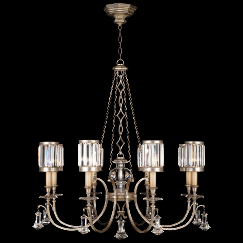 Lustre rond 43 po Eaton Place, Argent