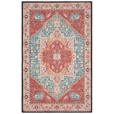 Pashen Performance Machine Washable Oriental Rug