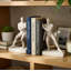Modern Male Figure Bookends, Set Of 2