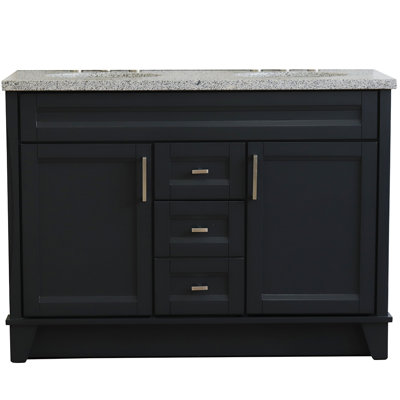 Ensemble de meuble-lavabo double 49 po Rosser