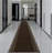 Custom Size Runner Rug Solid Border Brown Berber Style Indoor/Outdoor Non Slip Latex Backing-73823506