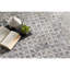 Tapis gris et ivoire délavé-796640909