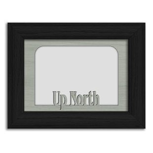 Solid Wood Picture Frame with Mat