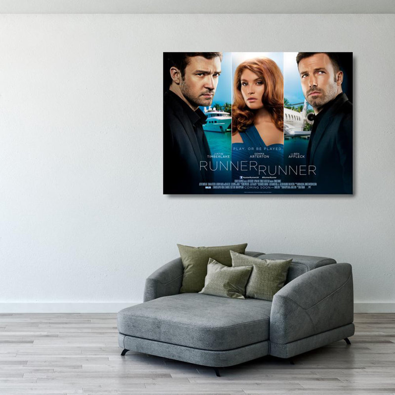 Runner Runner, 28" H x 37" W