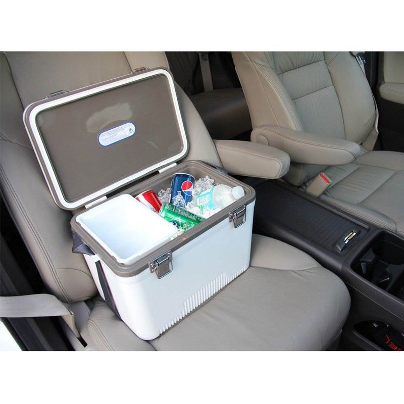 Glacière mobile isotherme légère de 30 pintes et 48 boîtes Engel Coolers, Argent