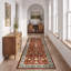Tapis floral rétro vieilli-718525166-718525174
