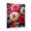 Décoration murale Zinnias rouge beige - Zinnias-97203454-134112112