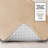 Aighan 3 Piece Ultra Soft and Absorbent Memory Foam Bath Rug Set with Non-Slip Backing-2072193401