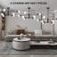 Lustre linéaire spoutnik moderne à 8 lumières Cobina-1670997979