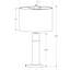 Lighting, lampe de table H 28 po-1827666462-1827666449