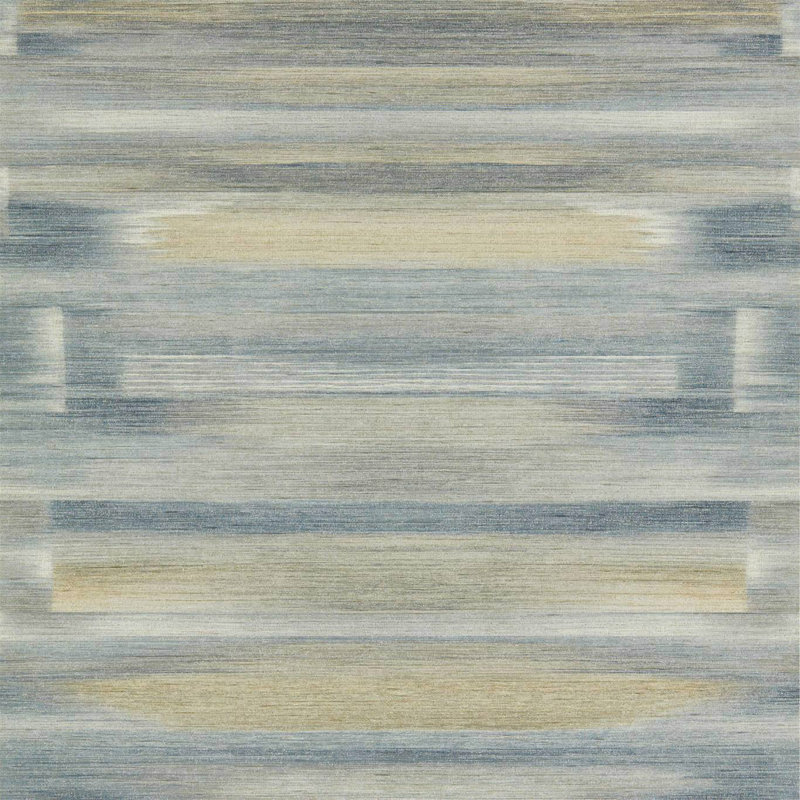 Refraction Wallpaper, Moonstone/Brass