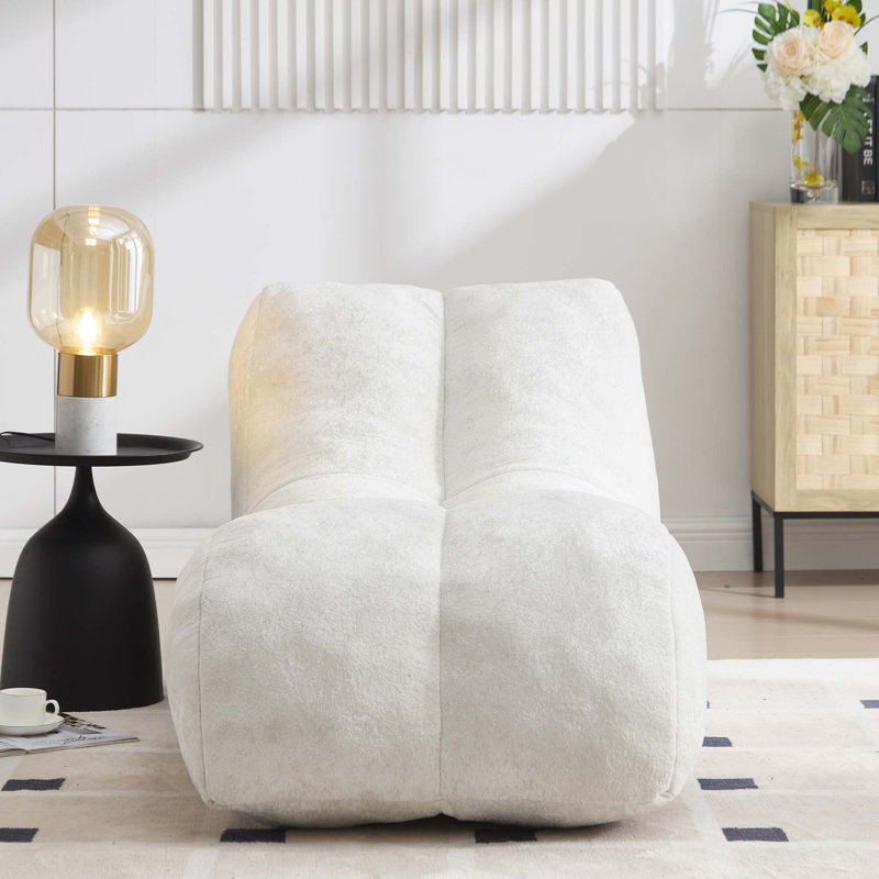 Creative Bean Bag Sofa Chair, White