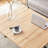 Modern Minimalist Multifunctional Lift Table With 0.8-Inch MFC Tabletop And Black Metal Legs, Can Be Used As Dressing Table, Coffee Table, Dining Table, And Office Desk.