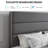  Storage Upholstered Platform Bed Frame, with 4 Drawers No Box Spring Needed-559570041-559570042